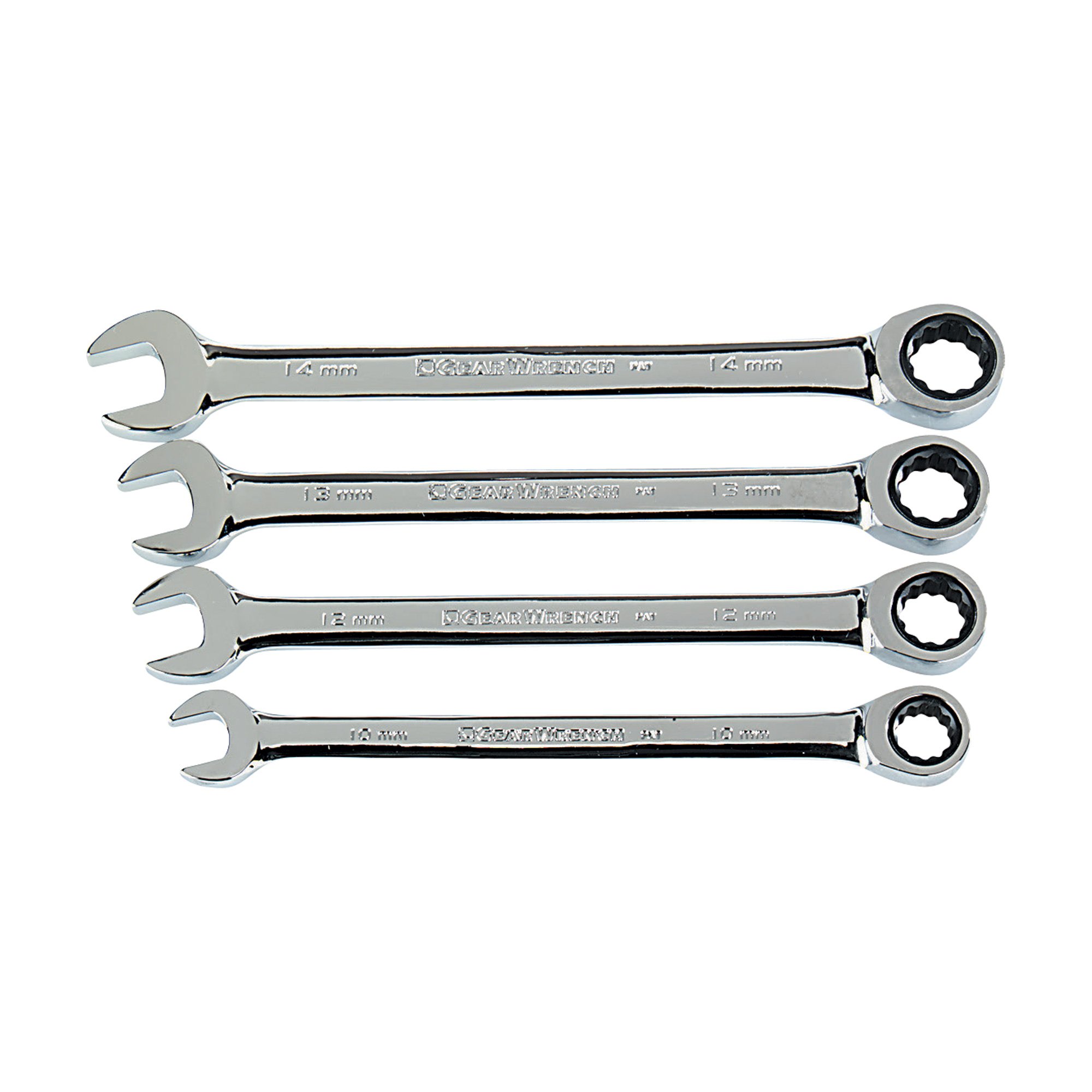 GearWrench™ Ratcheting Comb Wrenches — 4Pc. Set Northern Tool